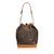 Louis Vuitton Monogram Noe Brown Leather Cloth  ref.104856