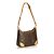 Louis Vuitton Monogramma Boulogne GM Marrone Marrone chiaro Marrone scuro - vista 2