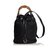 Gucci Bamboo Canvas Drawstring Backpack Black Leather Cloth Cloth  ref.104900