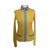 Chanel logo sweater Yellow Wool  ref.105233
