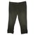Prada Cropped trousers Khaki Cotton  ref.105316