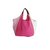 Comme des Garcons Oversized Patchwork Bag Pink White Leather Synthetic  ref.99499