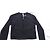 Silent Damir Doma Pullover mit Reißverschluss, Größe XS / S Schwarz