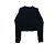 Silent Damir Doma Pullover mit Reißverschluss, Größe XS / S Schwarz - Ansicht 3