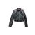 Dsquared2 Leather jacket, Size IT 42 Black  ref.99539