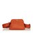 Hermès Sac de ceinture de golf Bolide San Tulle Coton Tissu Orange  ref.99592