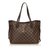 Louis Vuitton Damier Ebene Neverfull PM Brown Leather Cloth  ref.99769