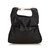 Chloé Fold-Over Nancy Clutch Black Leather Plastic  ref.99774