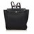 Hermès Herbag Backpack Black Leather Cloth Cloth  ref.99791