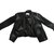 Maje Chaquetas Negro Cuero  ref.99833