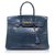 Birkin Hermès Handbags Dark blue Exotic leather  ref.99841