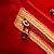 Louis Vuitton Vernis Reade MM Rosso - vista 8
