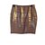 Marc Cain Skirt 100 Main fabric: Linen Brown Golden  ref.105350