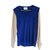 3.1 Phillip Lim Knitwear Blue Beige Silk Wool  ref.105380
