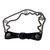 Yves Saint Laurent Cintos Preto Metálico Couro envernizado Metal  ref.105461