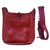 Hermès Evelyne III GM Dark red Leather  ref.105472