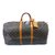 Louis Vuitton keepall 55 Monogram Brown Leather  ref.105530