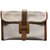 Hermès Jige clutch bag Beige Cloth  ref.105532