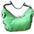 Fabulous Burberry leather bag Light green  ref.105558