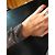 Autre Marque Bracciale manchette Laura B maglia argentata Argento - vista 5