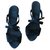 sandálias de cunha camurça preta "Jullita" UGG® Austrzlian °38 Preto Bege  ref.105722