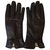Loewe Gants habillés doublés de cuir noir  ref.105737