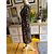 Vestido Zapa con Estampado de Leopardo en Lycra - vista 7