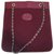 Chanel Handtaschen Bordeaux Leder  ref.105763