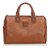 Burberry Sac Boston en cuir Marron  ref.105838