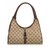 Gucci Jacquard GG Jackie Shoulder Bag Brown Beige Dark brown Leather Cloth  ref.105844