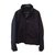 Prada Classic abrigo negro / chaqueta Poliéster Nylon  ref.105883