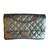 2.55 Chanel Reissue Silvery Leather  ref.105892