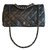 Chanel Handtaschen Schwarz Leder  ref.105904