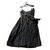 Betsey Johnson New York Short Dress Black Silk  ref.105925