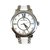 David Yurman ceramic watch with diamonds Silvery White Steel  ref.105943