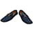Louis Vuitton loafers, Model: Monte-Carlo Navy Blue, Cut 42, new condition! Leather  ref.105984