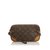 Louis Vuitton Monogram Marly Dragonne PM Brown Leather Cloth  ref.106028