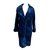 Kenzo Manteau vintage en jean Coton Bleu  ref.106158