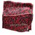Louis Vuitton Silk scarves Black Dark red  ref.106204