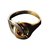 Dinh Van "Handcuffs" Ring em ouro bicolor 18 cts /750°°° Dourado  ref.106546