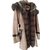 Giorgio & Mario Coats, Outerwear Beige Fur  ref.106558