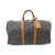 Louis Vuitton keepall 50 Monogram Brown Leather  ref.106596