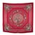 Hermès silk scarf Red  ref.106620