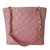 CHANEL SHOPPING BAG PINK Leather  ref.106720