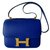 Constance Hermès BORSA COSTANTE DI HERMES 24 bicolore Blu Blu chiaro Pelle  ref.106792