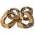 Yves Saint Laurent CLIPS-KETTENLINKS Golden Vergoldet  ref.106836