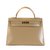 Hermès Kelly 32 sellier en cuir box beige en superbe état !  ref.106873