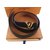 Louis Vuitton Black and gold reversible leather belt  ref.106891
