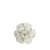 Chanel Camellia Ring White Golden Metal  ref.106966