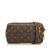 Louis Vuitton Monogram Marly Bandouliere Brown Leather Cloth  ref.106968